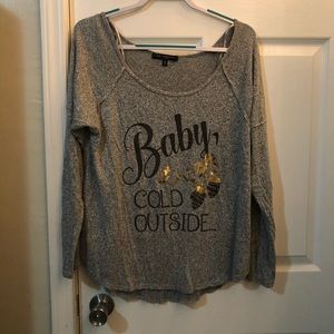 Oversized pj sweater